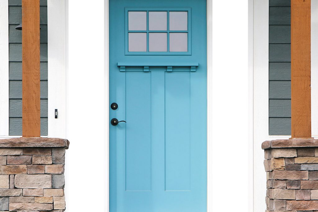 Wood Entry Door